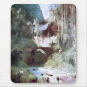 Forest Canyon (von Carl Blechen) Mousepad (Vorne)