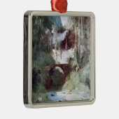 Forest Canyon (von Carl Blechen) Ornament Aus Metall (Rechts)