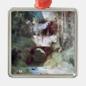 Forest Canyon (von Carl Blechen) Ornament Aus Metall (Vorne)