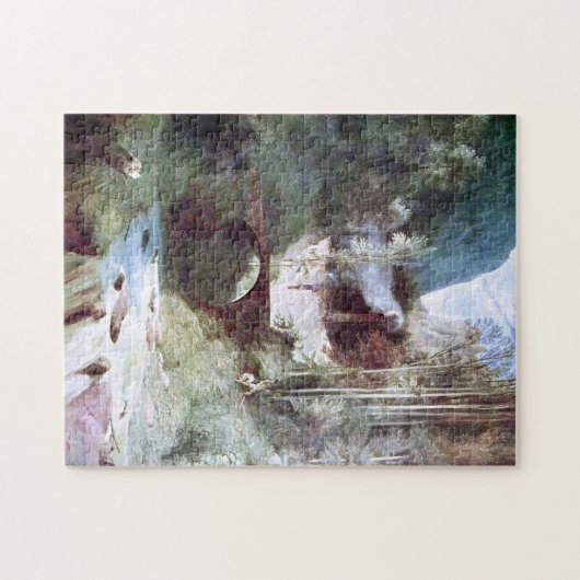 Forest Canyon (von Carl Blechen) Puzzle (Horizontal)