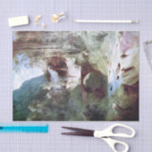 Forest Canyon (von Carl Blechen) Seidenpapier (Handwerk)