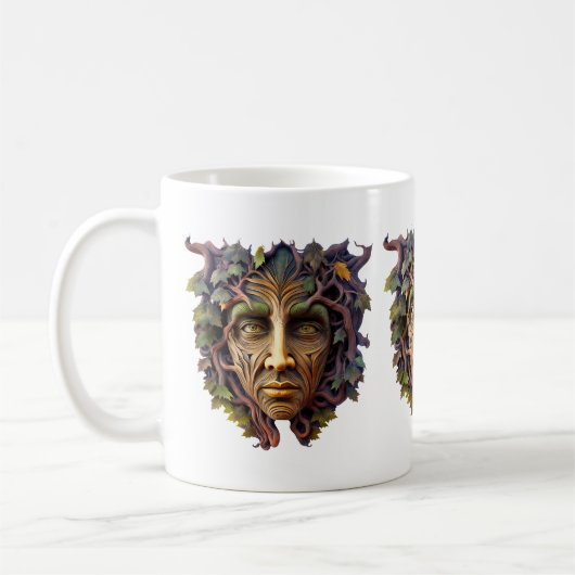 Forest Carving Coffee Mug Kaffeetasse (Links)