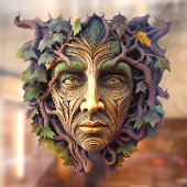 Forest Carving Window Cling Fensteraufkleber (Blatt 2)