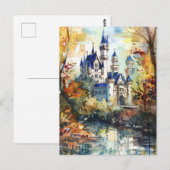 Forest Castle Postkarte (Vorne/Hinten)