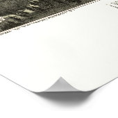 Forest City, PA Panorama Karte - 1889 Poster (Ecke)