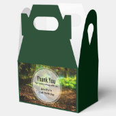 Forest Creek Schöne Landschaft Foto Geschenkschachtel (Geöffnet)