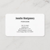 Forest Creek Schöne Landschaft Foto Visitenkarte (Rückseite)