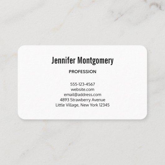 Forest Creek Schöne Landschaft Foto Visitenkarte (Rückseite)