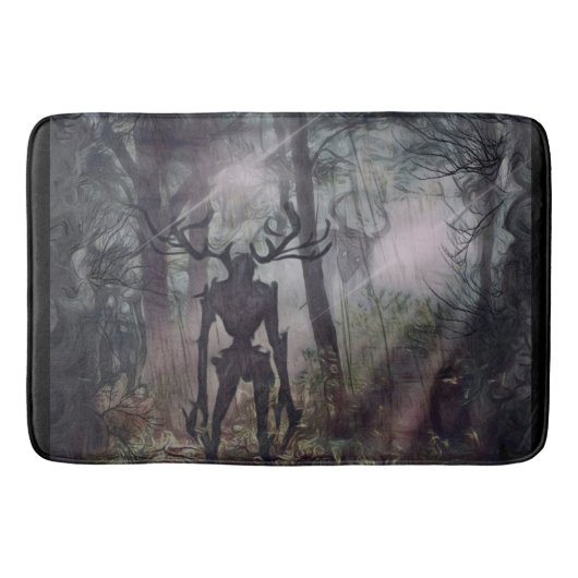 Forest Creeper scary Badematte (Vorderseite)