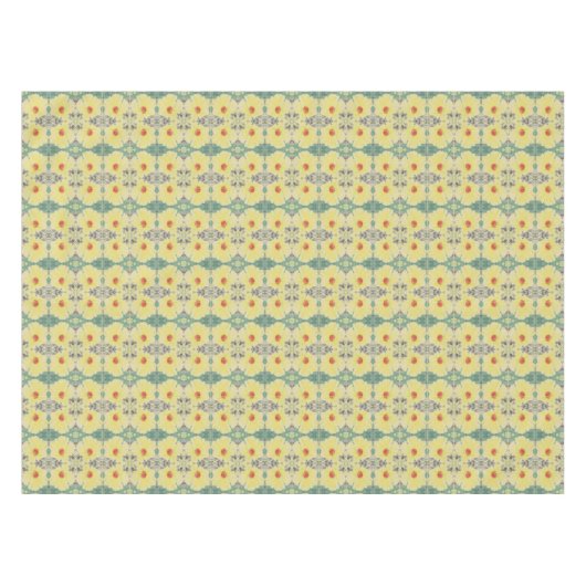 Forest Daisy Floor w/Name Badetuch Set Tischdecke (Vorderseite (Horizontal))