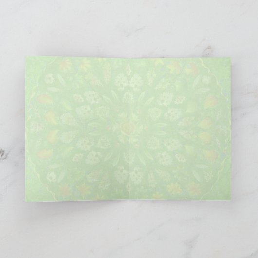 Forest Dance Birthday Karte (Innenseite)