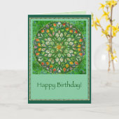 Forest Dance Birthday Karte (Gelbe Blume)