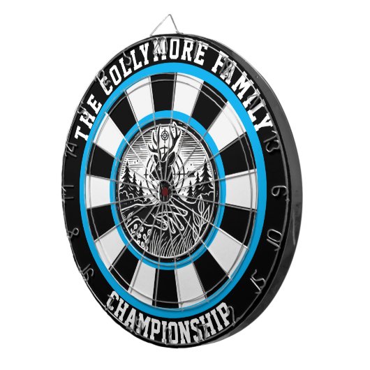 Forest Deber Target Wall Art Dartscheibe (Vorderseite rechts)