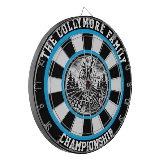 Forest Deber Target Wall Art Dartscheibe (Vorderseite Links)