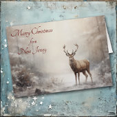 Forest Dee Christmas in New Jersey Card