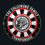 Forest Deer Bullseye Artwork Dartscheibe<br><div class="desc">Ein gewagtes Design eines Hirsches in einem ruhigen Wald,  gerahmt mit einem scharfen kreisförmigen Ziel.</div>