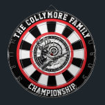 Forest Deer Bullseye Artwork Dartscheibe<br><div class="desc">Ein gewagtes Design eines Hirsches in einem ruhigen Wald,  gerahmt mit einem scharfen kreisförmigen Ziel.</div>