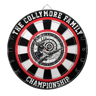 Forest Deer Bullseye Artwork Dartscheibe