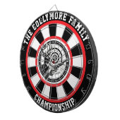 Forest Deer Bullseye Artwork Dartscheibe (Vorderseite rechts)