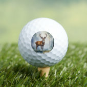 Forest Deer Golf Balls Golfball (Insitu T-Shirt)