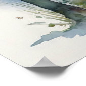 Forest Deer Poster (Ecke)