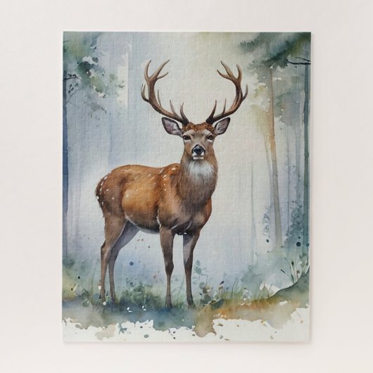 Forest Deer Puzzle (Vertikal)