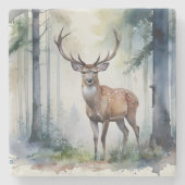 Forest Deer Untersetzer (Vorderseite)
