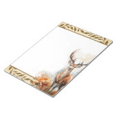 Forest Deer Woodland Animals Nature Editor Notizblock (angewinkelt)