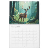 Forest Deers 2026 Kalender (Feb 2026)