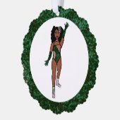 Forest & Diamonds Dancer Ornament Card A (Links)