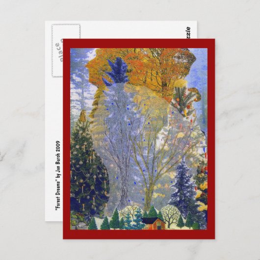 Forest Dreams Postkarte (Vorne/Hinten)