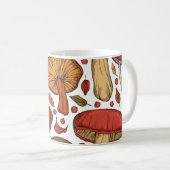 Forest Edibles: Vintage Wildsammlung. Kaffeetasse (VorderseiteRechts)