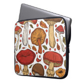 Forest Edibles: Vintage Wildsammlung. Laptopschutzhülle (Vorderseite Links)