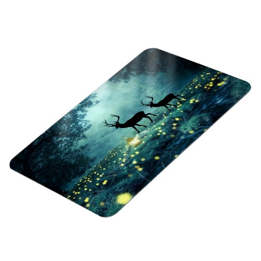 Forest Elk Flexible Foto Magnet (Linke Seite)