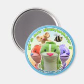 Forest Fables Birthday Magnet (Vorderseite/Rückseite)