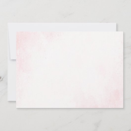 Forest Fairy Flutter & Twirl Girl Birthday Foto Einladung (Rückseite)