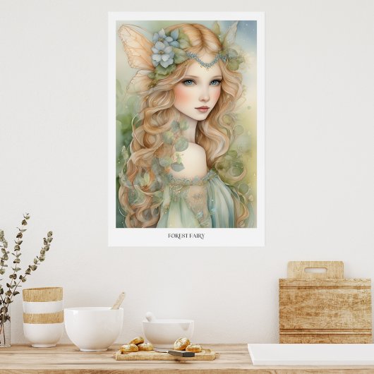 Forest Fairy Poster (Küche)