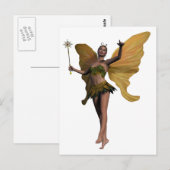 Forest Fairy Postkarte (Vorne/Hinten)