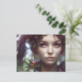 Forest Fairy Postkarte (Stehend Vorderseite)