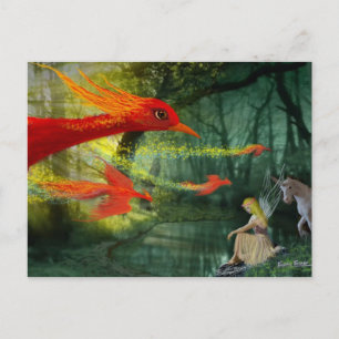 Forest Fantasy 1 Postkarte