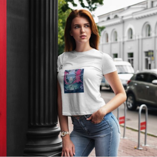 Forest Fantasy Landschaft T-Shirt