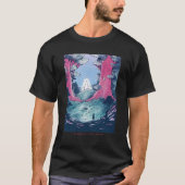 Forest Fantasy Landschaft T-Shirt (Vorderseite)