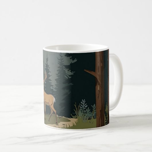 Forest Fantasy Tasse (VorderseiteRechts)