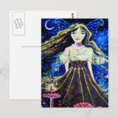 Forest Fee Princess - Postkarte (Vorne/Hinten)