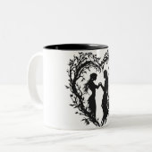 Forest Fervor Zweifarbige Tasse (Vorderseite Links)