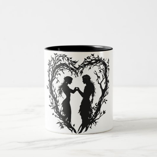 Forest Fervor Zweifarbige Tasse (Mittel)