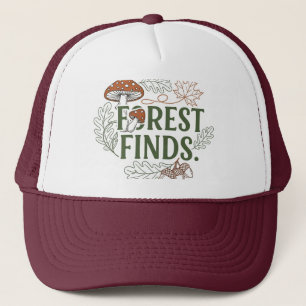 Forest Finds.T - Shirt-Desigiation Truckerkappe