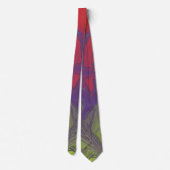 Forest Fire Neck Tie Krawatte (Rückseite)