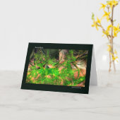 Forest Floor Fraktal Art Notecards Karte (Gelbe Blume)