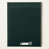 Forest Focus Geometric Outline Cover Planer (Rückseite)